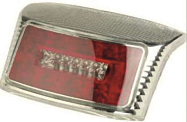 V części tylne światło R8 Chromed MBK/Yamaha 6f1b1R0S2b