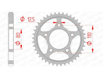 Afam Steel Standard tylny sprock 10605 - 530