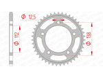 Afam Steel Standard tylny sprock 10627 - 520