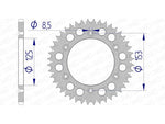 Afam aluminiowy Ultra -Light Tylny Spropet 11212 - 520