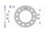 Afam aluminiowy Ultra -Light Tylny Spropet 11212 - 520