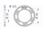 Afam aluminiowy Ultra -Light Tylny Spropet 11618 - 520