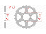 Afam Steel Standard tylny sprock 12208 - 428