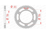 Afam Steel Standard tylny sprock 14206 - 520