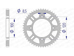 Afam aluminiowy tylny mówił 15104 - 428