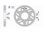 AFAM aluminum rear spoken 15902 - 530