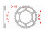 Afam Steel Standard tylny sprock 16603 - 530