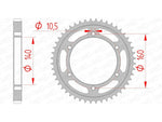 Afam Steel Standard tylny sprock 16701530