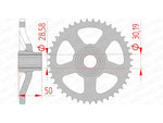 Afam Steel Standard tylny sprock 35100 - 415