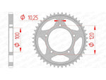 Afam Steel Standard tylny spropet 35802 - 525