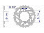 Afam aluminiowy tylny używany 36801 - 520