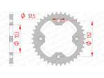 Afam Steel Standard tylny sprock 71305 - 520