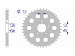 Afam aluminiowy tylny używany 72105 - 415