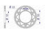 Afam aluminiowy tylny używany 72304 - 520