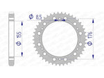 Afam aluminiowy tylny zębatek 87601 - 530