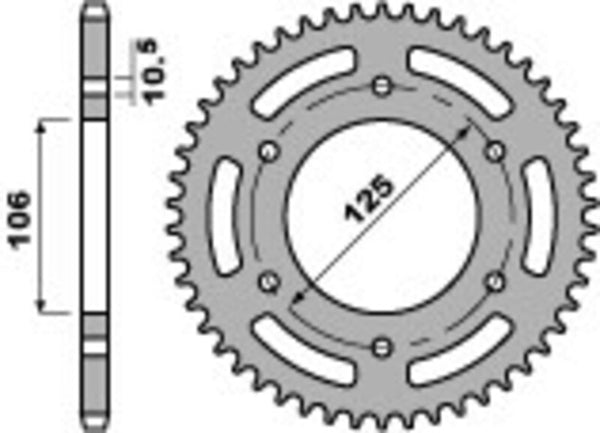 PBR Ultra -światło aluminiowe z anodowanym tylnym koczkiem 4530 - 520 4530 47 LD