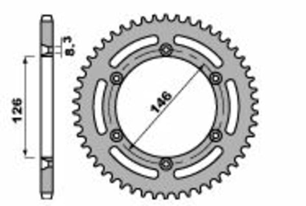 PBR standardowy stalowy korek do podtrzymania 805 - 428 805 50 f