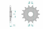 Afam Steel Standardowy przedni sprock 22406 - 520