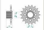 Afam Steel Standardowy przedni sprock 37601 - 525