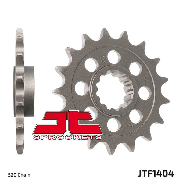JT Sprock's Steel Standard Front Sprocket 1404 - 520 JTF1404.17