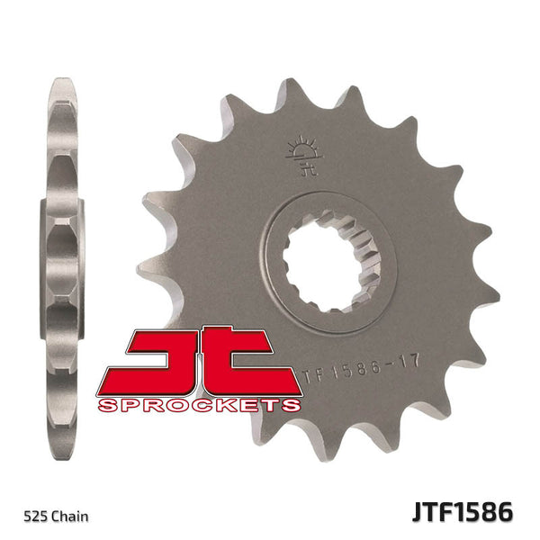 JT Sprock's Steel Standard Front Sprocket 1586 - 525 JTF1586.17