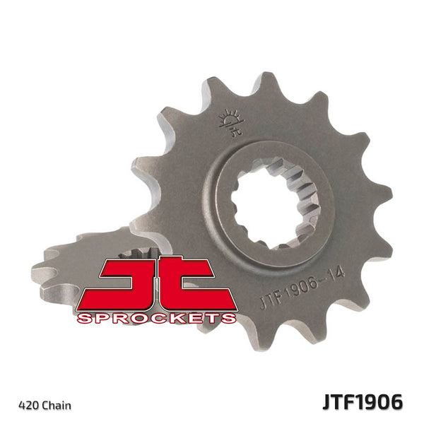 JT Sprock's Steel Standard Front Sprocket 1906 - 420 JTF1906.13