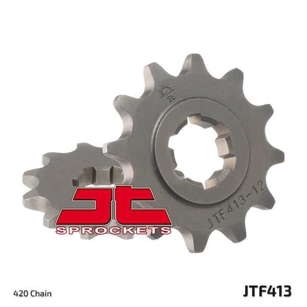 JT Sprock's Steel Standard Front Sprocket 413 - 420 JTF413.12