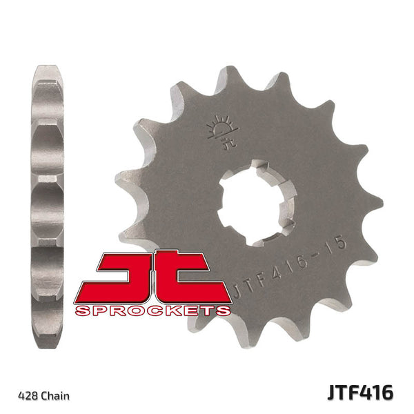 JT Sprock's Steel Standard Front Sprocket 416 - 428 JTF416.13