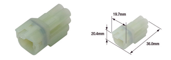 Wodoodporne złącze żeńskie turmax 090 (FRSH) -4-POLE-ETP-107