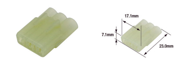 Wodoodporne złącze męskie turmax 090 (FRSH) -3-POLE-ETP-106