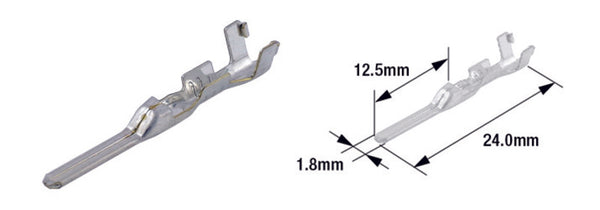 TURMAX MĘŻCZYZNA ZAPISALNE PIN TYP 070 (FRY) -BRASS-50-PACK-ETP-72