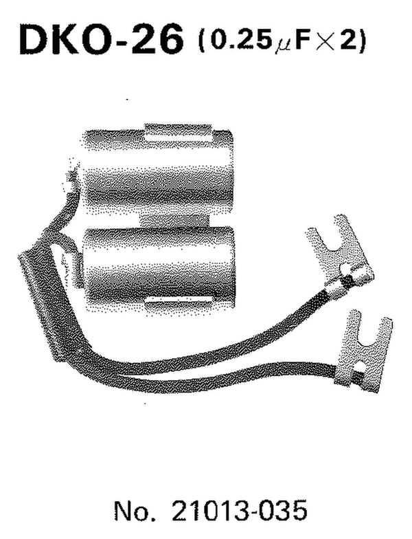 Kondensator Tourmax Kawasaki DKO-26
