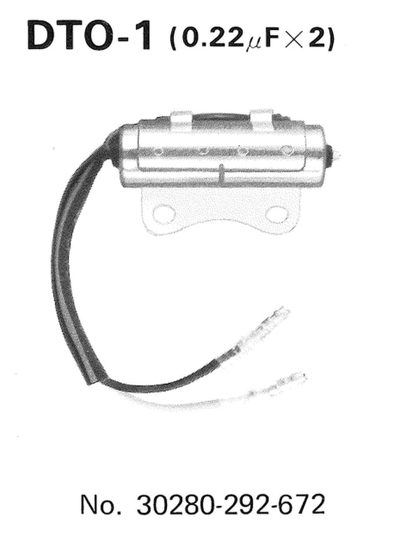 Honda/Kawasaki DTO-1 kondensator turmax