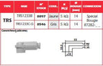 NGK Yellow Spark Plug Cap - TRS1233b