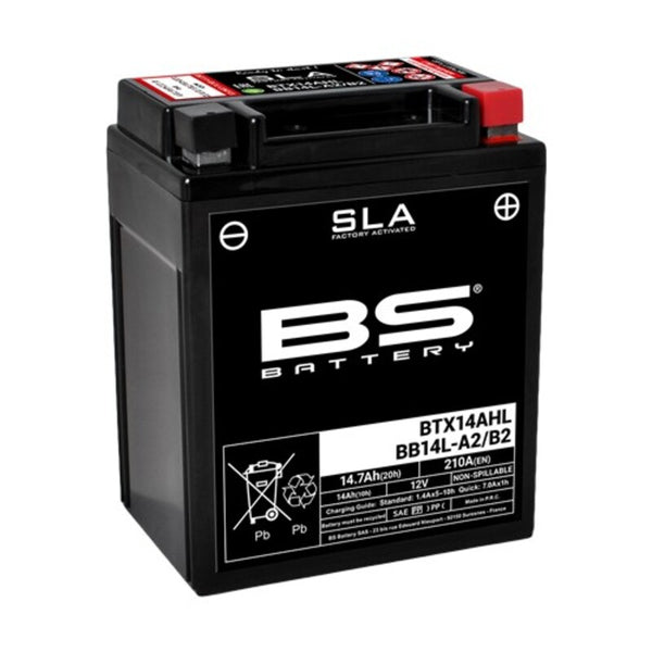 BS Battery SLA Akumulator Bezobsługowy Fabrycznie Aktywowany - BTX14AHL / BB14L-A2/B2 