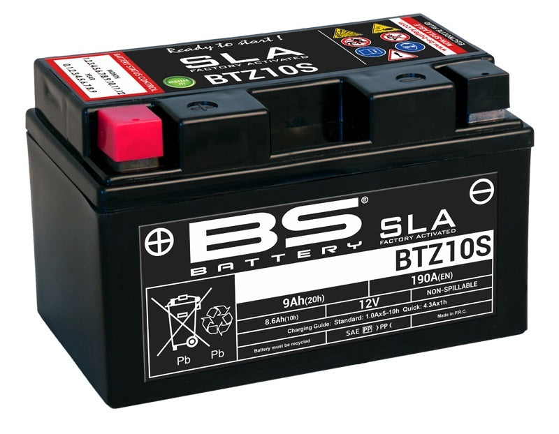 BS Bateria SLA Bateria Bez konserwacji Free Factory Aktywowane - BTZ10S