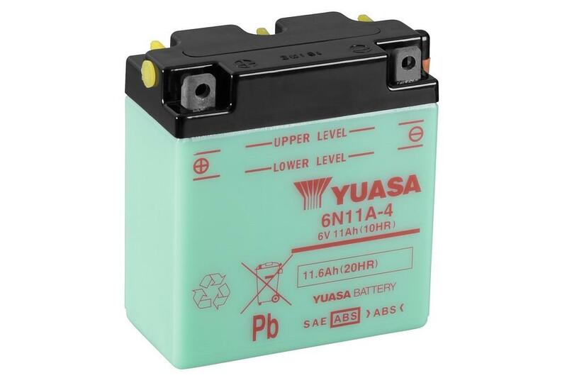 Yuasa Battery Conventional Without Acid Pack - 6N11A -4