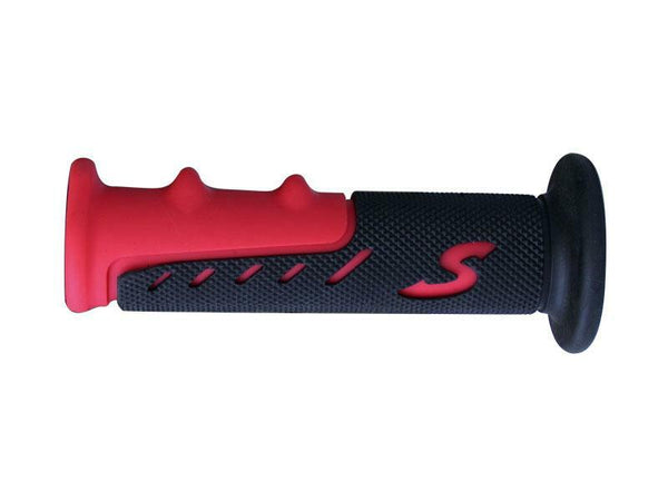 Bihr Street Color Grips Ergonomicl35-658 czerwony