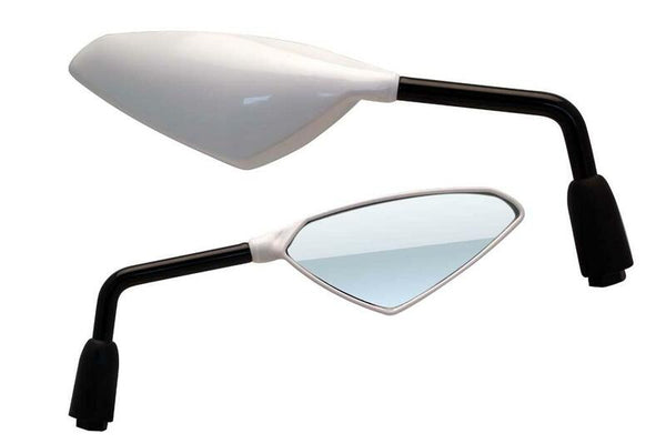 V części lusterka wiatru Universal M10/125 - Biała (para) E778BL