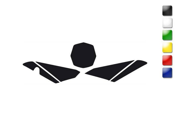 Green Cross Plate Sticks Husqvarna TC449 '11 3618/30