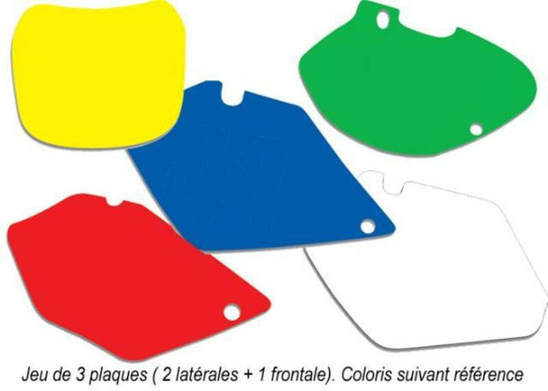 Blackbird Plate Stickers White Husqvarna TE/Fe 250/450 3620/000005