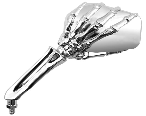 V Części szkieletowe lewe lustro Universal M10 - Chrom (1PC) E569I