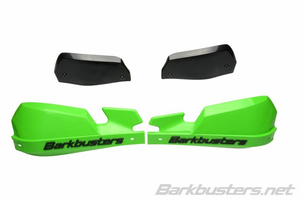BARKBUSTERS VPS MX Handguard Plastic Set Only Green/Black Deflector VPS-003-01-GR 