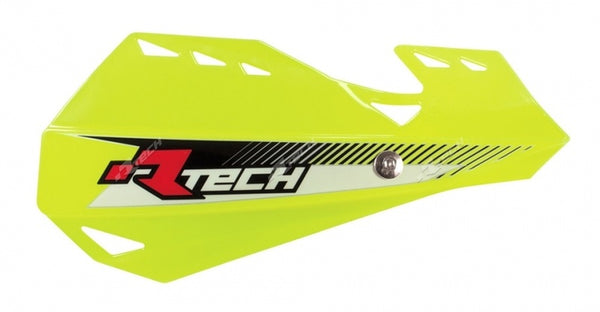 Racetech Dual Handguards Neon żółty R-Kitpmdugf14
