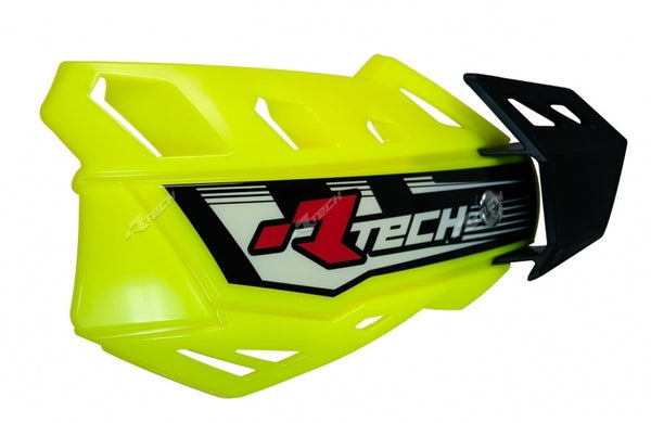 RACETECH FLX Regulowane Handguards Neon żółty R-Kitpmflgf00
