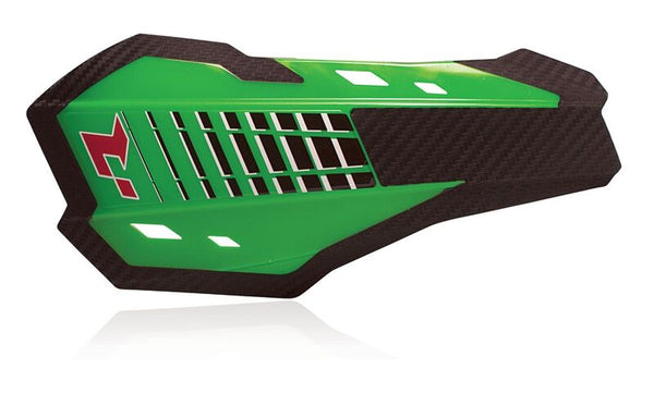 RACETECH HP2 Handguards - KXF Green
