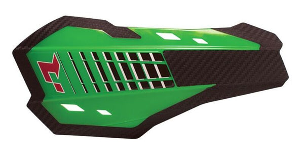 RACETECH HP2 HANDGUARDS Wymiana KXF Green R-Rindmhp2ve0