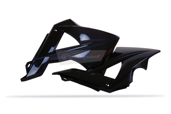 Policeport Radiator obejmuje czarny gaz gazowy 84133007