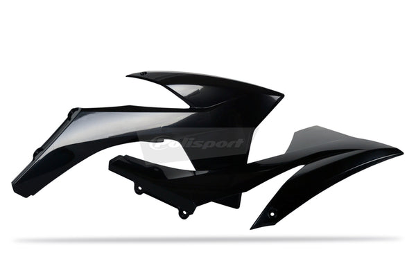 Policeport Radiator obejmuje czarny KTM 8417400003