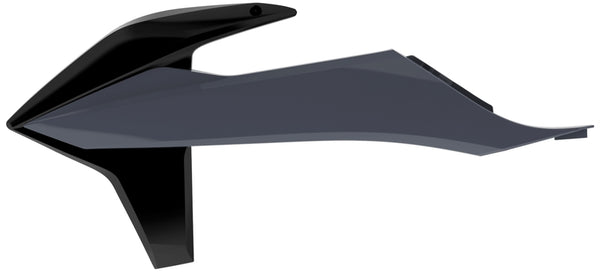 Policeport Radiator obejmuje czarny/Nardo Gray KTM SX/SX-F 8422100008